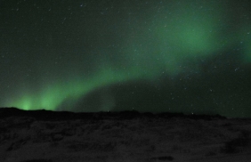 Nordlicht in Þingvellir