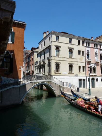 Die Wasserstraßen von Venedig