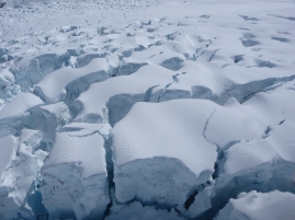 Icefalls am Franz-Josef Gletscher