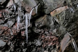 Eiszapfen im Cave