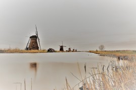 Windmühle bei Kinderdijk